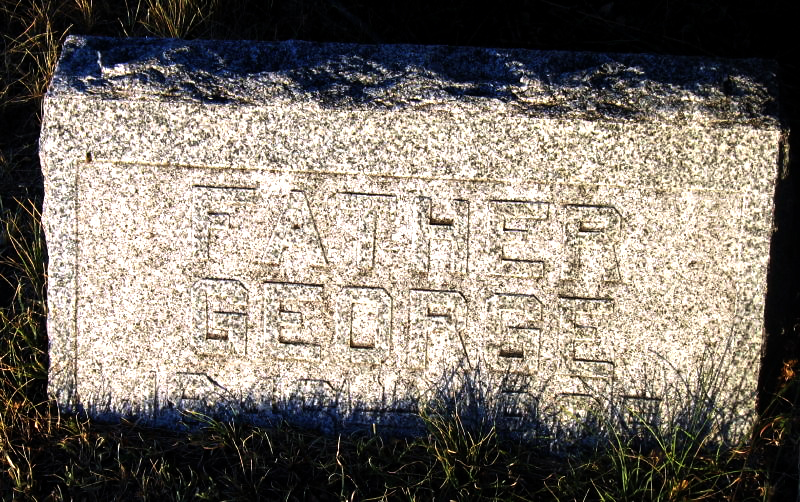 Photo of headstones/George McLennan hdstn d1925 Bartley Cemetery Nebraska, USA